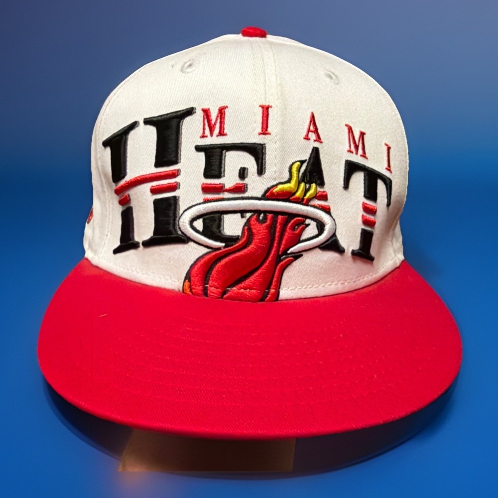 Out of Print NEW ERA‎ 9FIFTY MIAMI HEAT NBA Hardwood Classics Snapback Hat